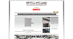 Desktop Screenshot of estufamultiple.com