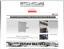 Tablet Screenshot of estufamultiple.com